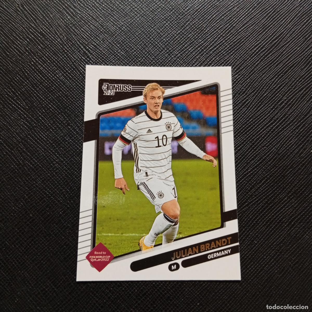 Cromos de F&uacute;tbol: 68 JULIAN BRANDT ALEMANIA DONRUSS SOCCER 21 22 MUNDIAL ROAD TO QATAR 2021 2022 - (MD2002-2) PG9