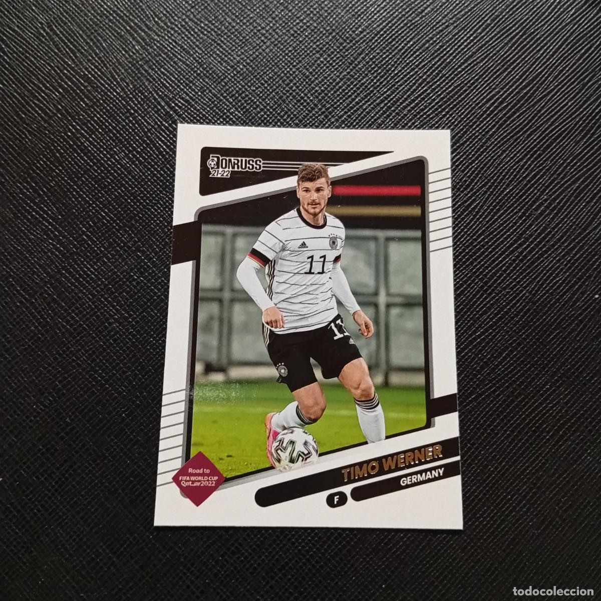 Cromos de F&uacute;tbol: 70 TIMO WERNER ALEMANIA DONRUSS SOCCER 21 22 MUNDIAL ROAD TO QATAR 2021 2022 - (MD2002-2) PG9