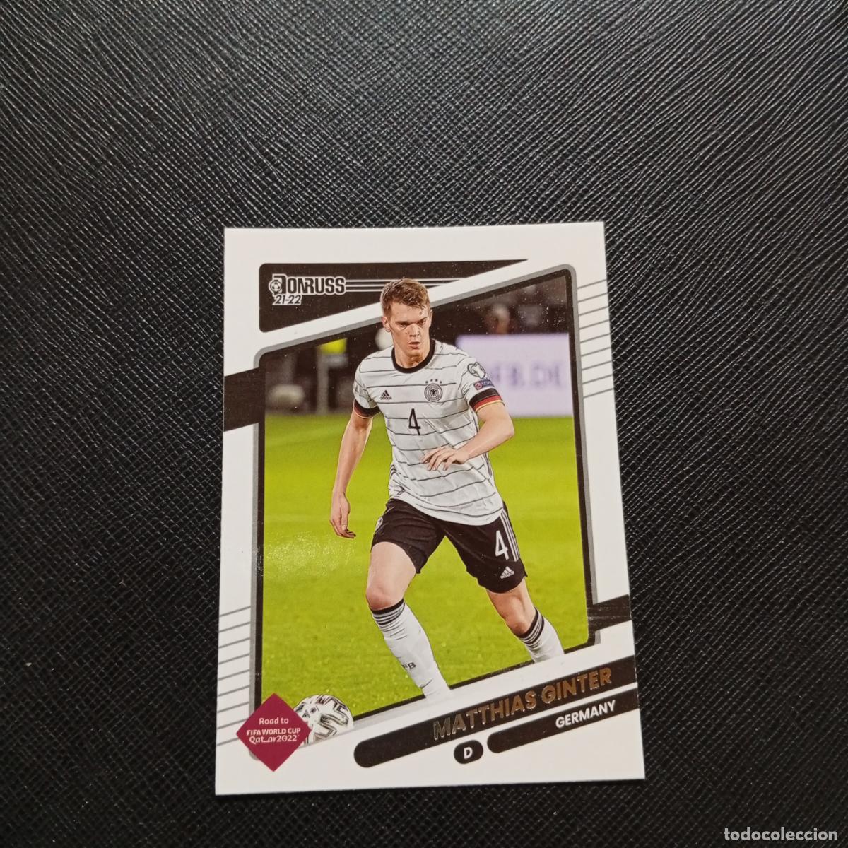 Cromos de F&uacute;tbol: 71 GINTER ALEMANIA DONRUSS SOCCER 21 22 MUNDIAL ROAD TO QATAR 2021 2022 - (MD2002-2) PG10