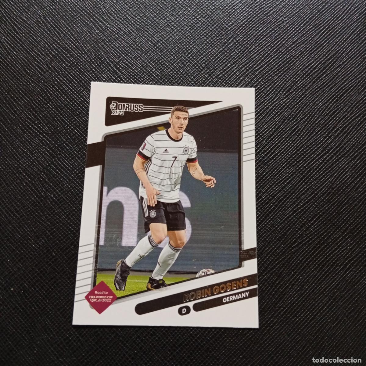 Cromos de F&uacute;tbol: 72 ROBIN GOSENS ALEMANIA DONRUSS SOCCER 21 22 MUNDIAL ROAD TO QATAR 2021 2022 - (MD2002-2) PG10