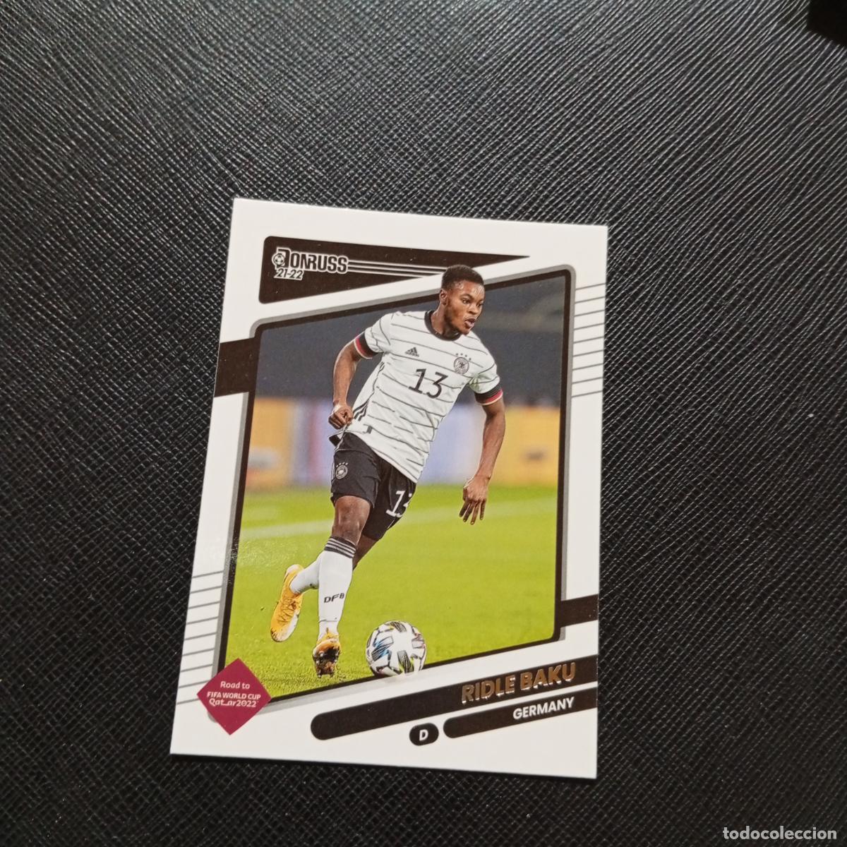 Cromos de F&uacute;tbol: 73 RIDLE BAKU ALEMANIA DONRUSS SOCCER 21 22 MUNDIAL ROAD TO QATAR 2021 2022 - (MD2002-2) PG10