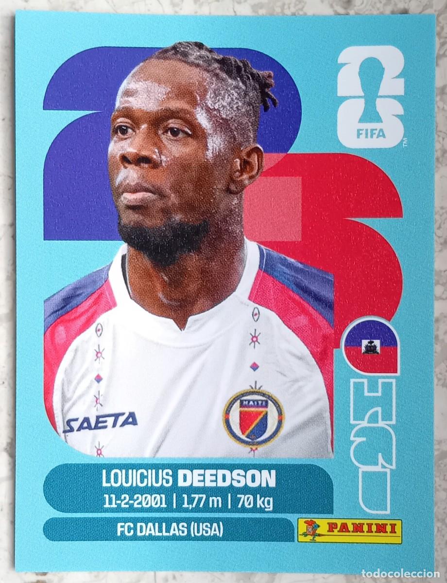 Cromos de F&uacute;tbol: Figurina Panini 2026 Cromo World Cup Usa Mundial 2026 Louicius Deedson Haiti n HAI 19