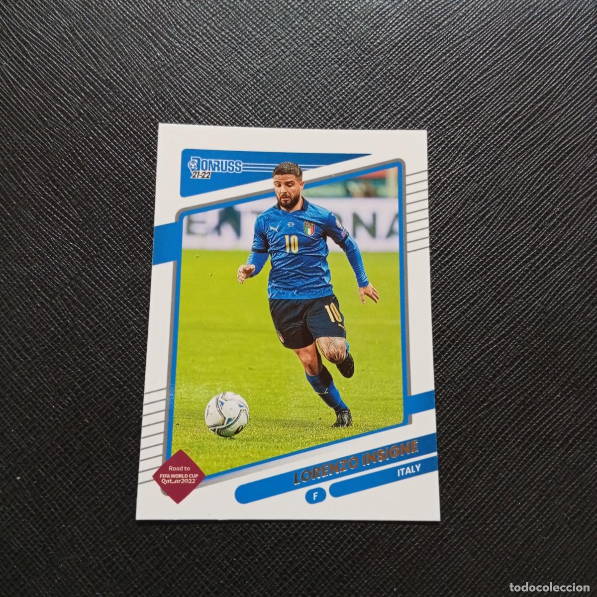 Cromos de F&uacute;tbol: 75 INSIGNE ITALIA DONRUSS SOCCER 21 22 MUNDIAL ROAD TO QATAR 2021 2022 - (MD2002-2) PG10