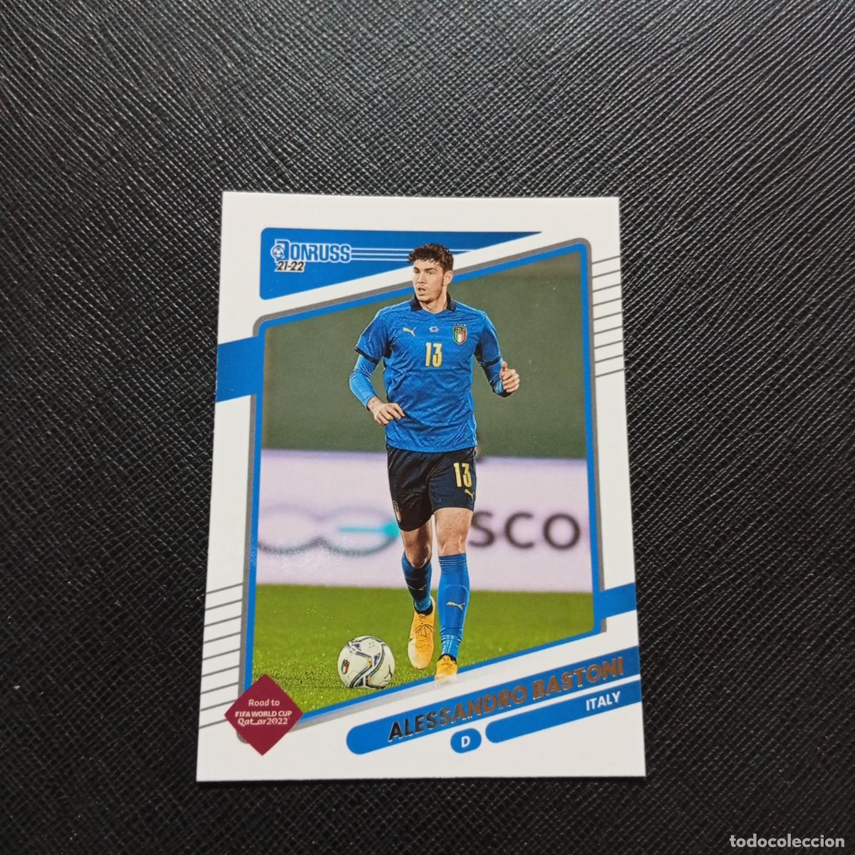 Cromos de F&uacute;tbol: 76 BASTONI ITALIA DONRUSS SOCCER 21 22 MUNDIAL ROAD TO QATAR 2021 2022 - (MD2002-2) PG10