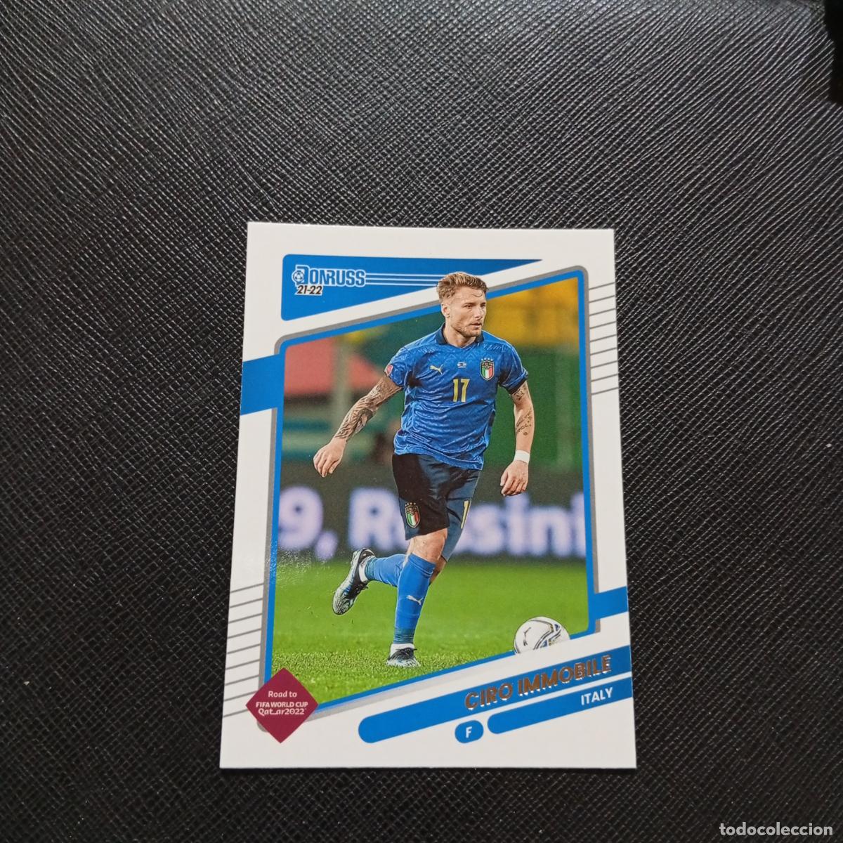 Cromos de F&uacute;tbol: 79 IMMOBILE ITALIA DONRUSS SOCCER 21 22 MUNDIAL ROAD TO QATAR 2021 2022 - (MD2002-2) PG10
