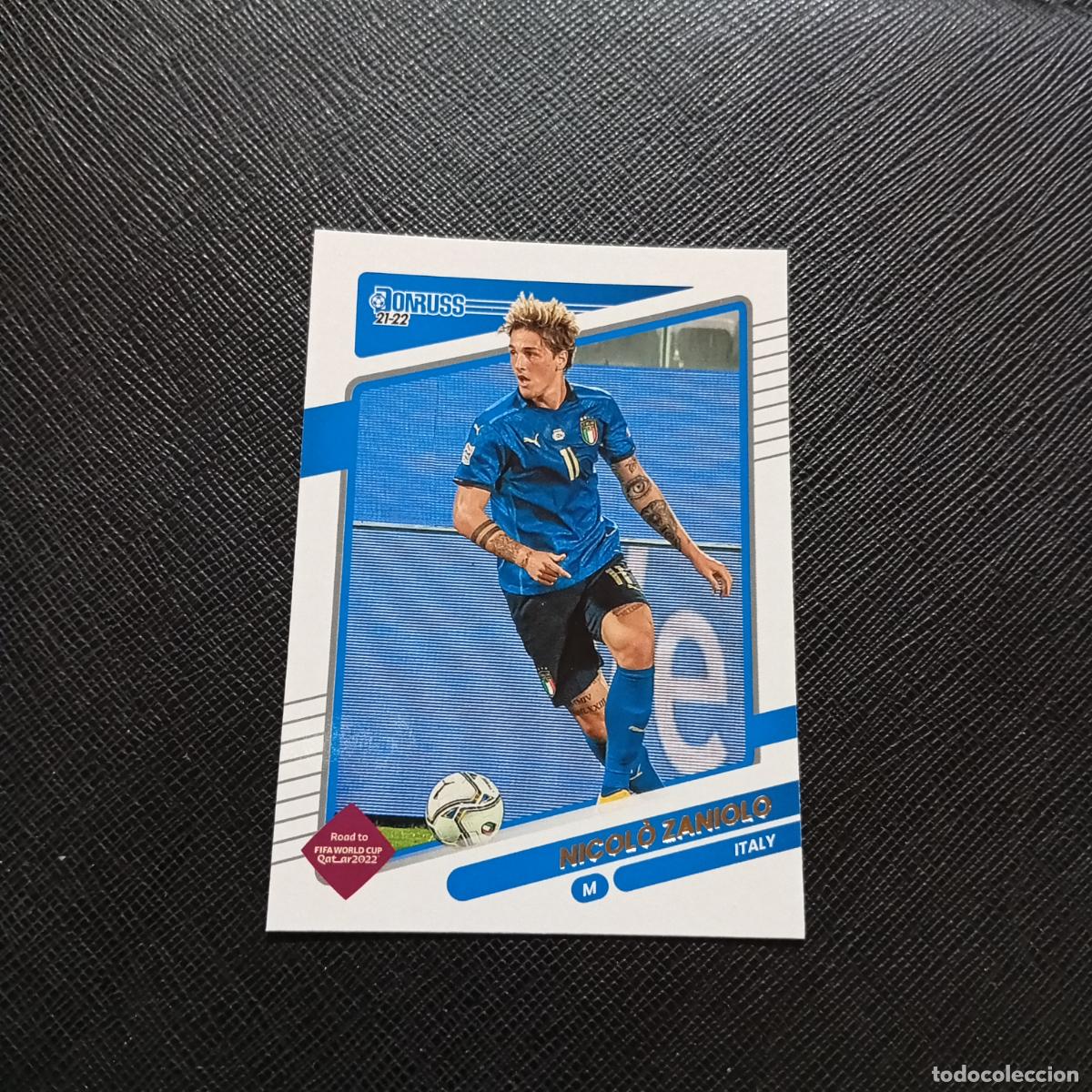 Cromos de F&uacute;tbol: 81 ZANIOLO ITALIA DONRUSS SOCCER 21 22 MUNDIAL ROAD TO QATAR 2021 2022 - (MD2002-2) PG11