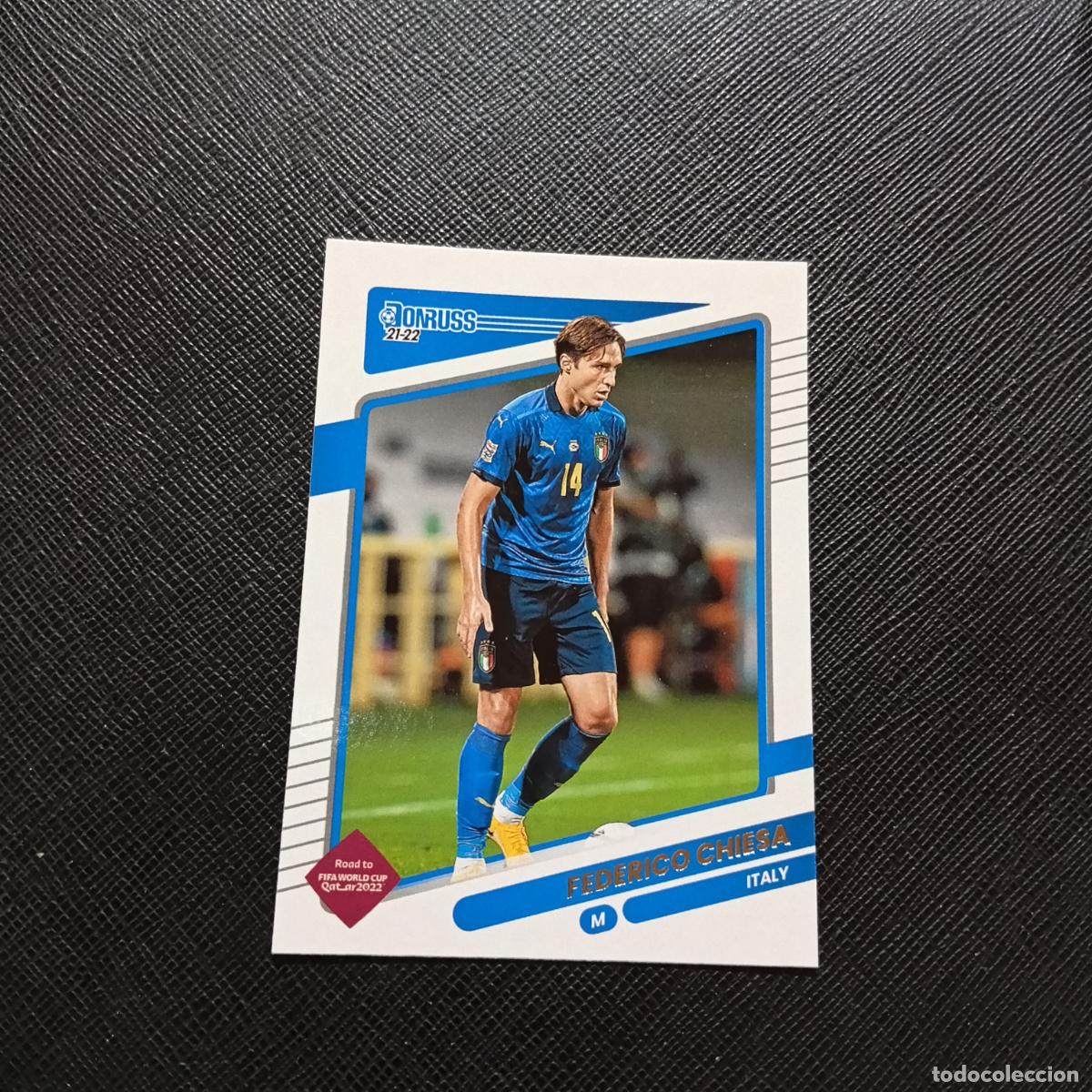 Cromos de F&uacute;tbol: 82 CHIESA ITALIA DONRUSS SOCCER 21 22 MUNDIAL ROAD TO QATAR 2021 2022 - (MD2002-2) PG11