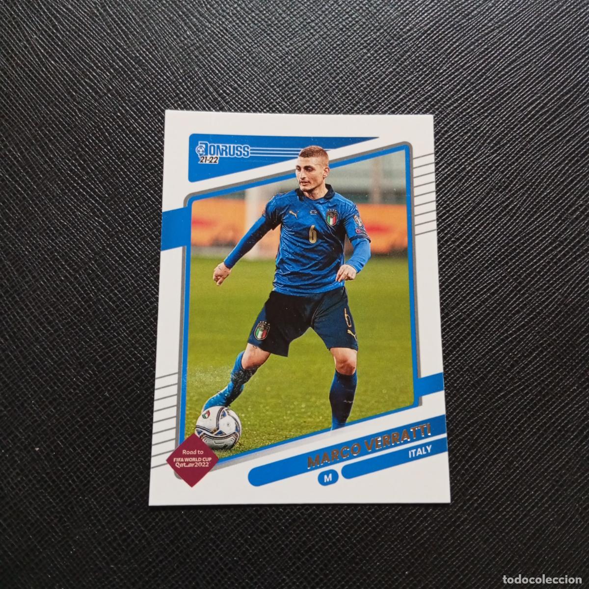 Cromos de F&uacute;tbol: 83 VERRATTI ITALIA DONRUSS SOCCER 21 22 MUNDIAL ROAD TO QATAR 2021 2022 - (MD2002-2) PG11