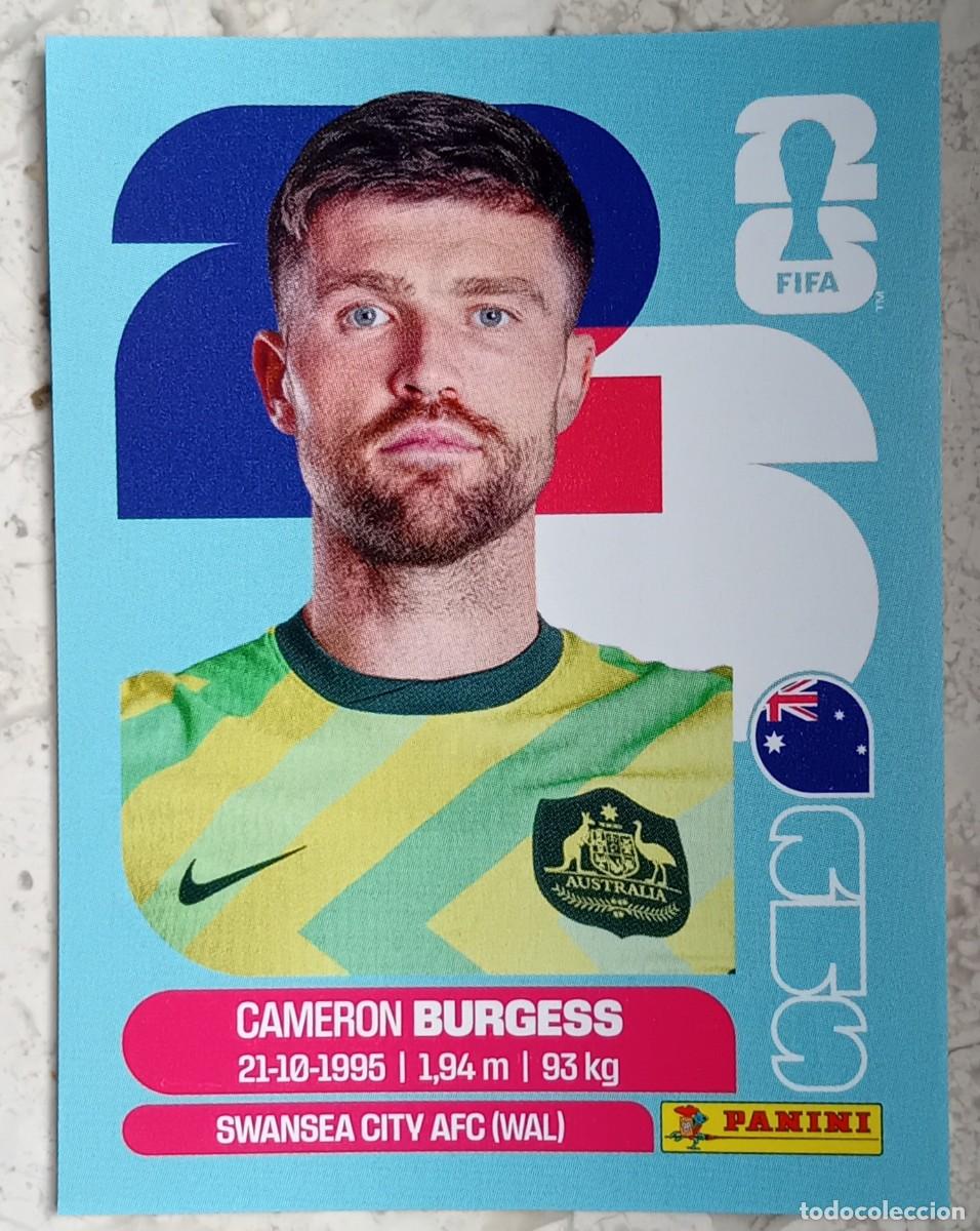 Cartes &agrave; collectionner de Football: Figurina Panini 2026 Cromo World Cup Usa Mundial 2026 Cameron Burgess Australia n AUS 8