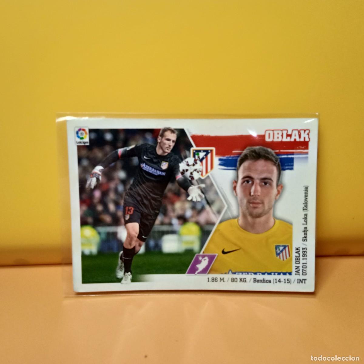 Cartes &agrave; collectionner de Football: EDICIONES ESTE 2015 2016 15 16 ATL&Eacute;TICO DE MADRID OBLAK 3