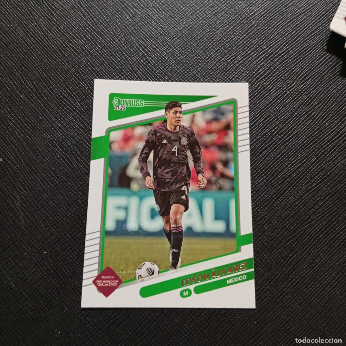 Cartes &agrave; collectionner de Football: 90 EDPSN ALVAREZ MEXICO DONRUSS SOCCER 21 22 MUNDIAL ROAD TO QATAR 2021 2022 - (MD2002-2) PG12