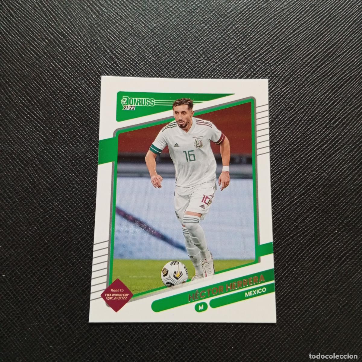 Cartes &agrave; collectionner de Football: 92 HERRERA MEXICO DONRUSS SOCCER 21 22 MUNDIAL ROAD TO QATAR 2021 2022 - (MD2002-2) PG12