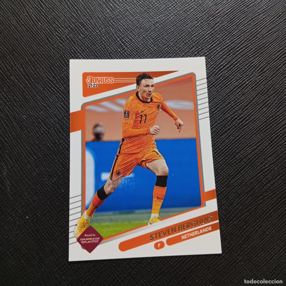 Figurine di Calcio: 94 BERGHUIS HOLANDA DONRUSS SOCCER 21 22 MUNDIAL ROAD TO QATAR 2021 2022 - (MD2002-2) PG12