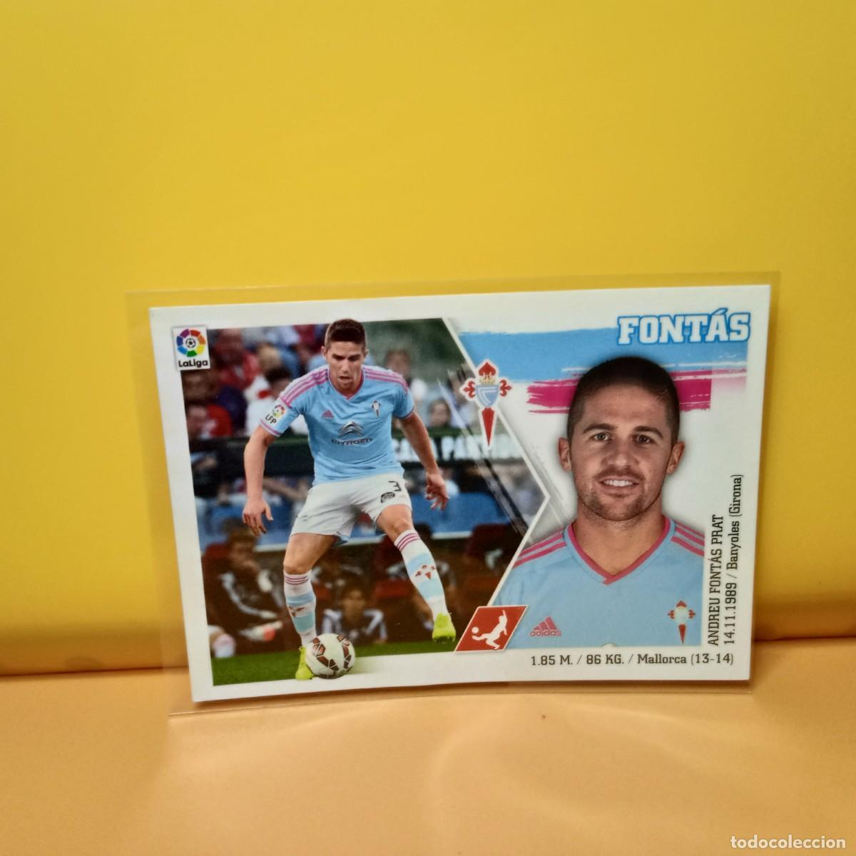 Figurine di Calcio: EDICIONES ESTE 2015 2016 15 16 CELTA DE VIGO FONT&Aacute;S 6