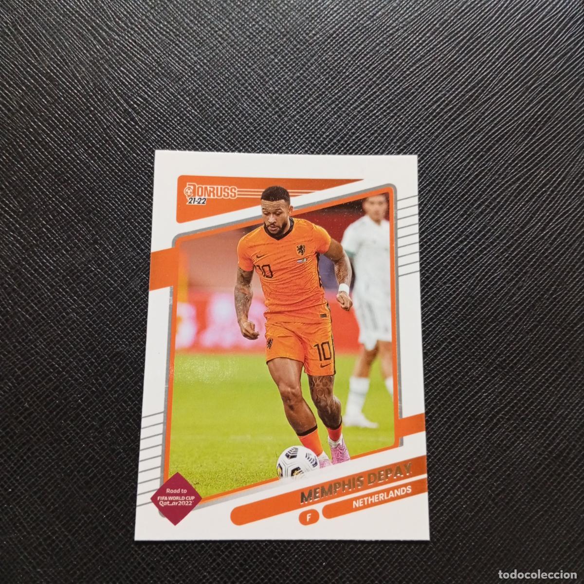 Figurine di Calcio: 98 DEPAY HOLANDA DONRUSS SOCCER 21 22 MUNDIAL ROAD TO QATAR 2021 2022 - (MD2002-2) PG13