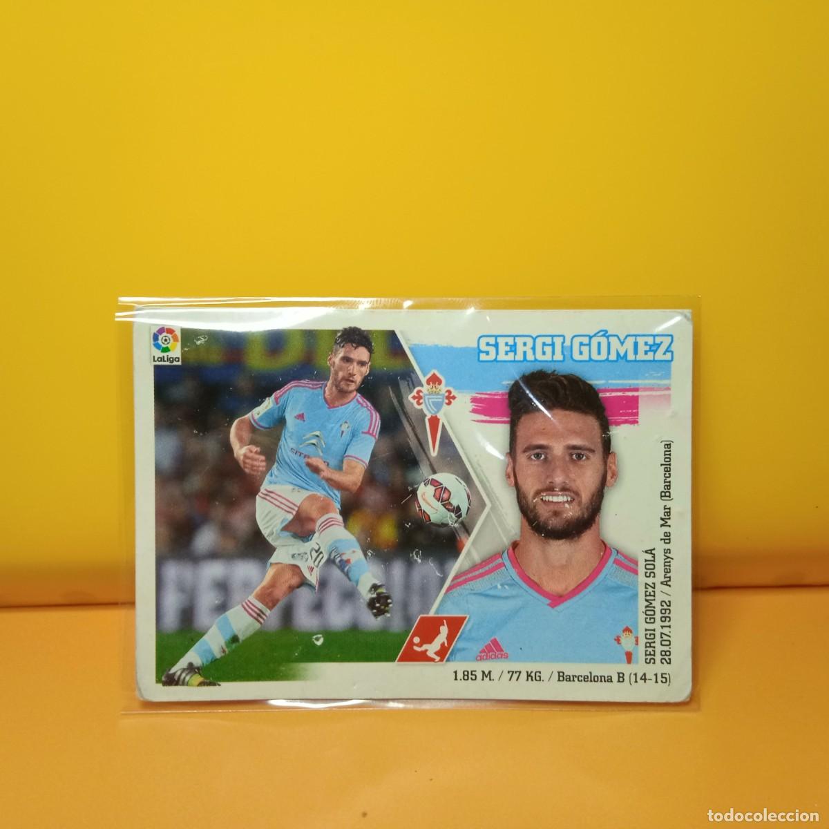 Figurine di Calcio: EDICIONES ESTE 2015 2016 15 16 CELTA DE VIGO SERGI G&Oacute;MEZ 8