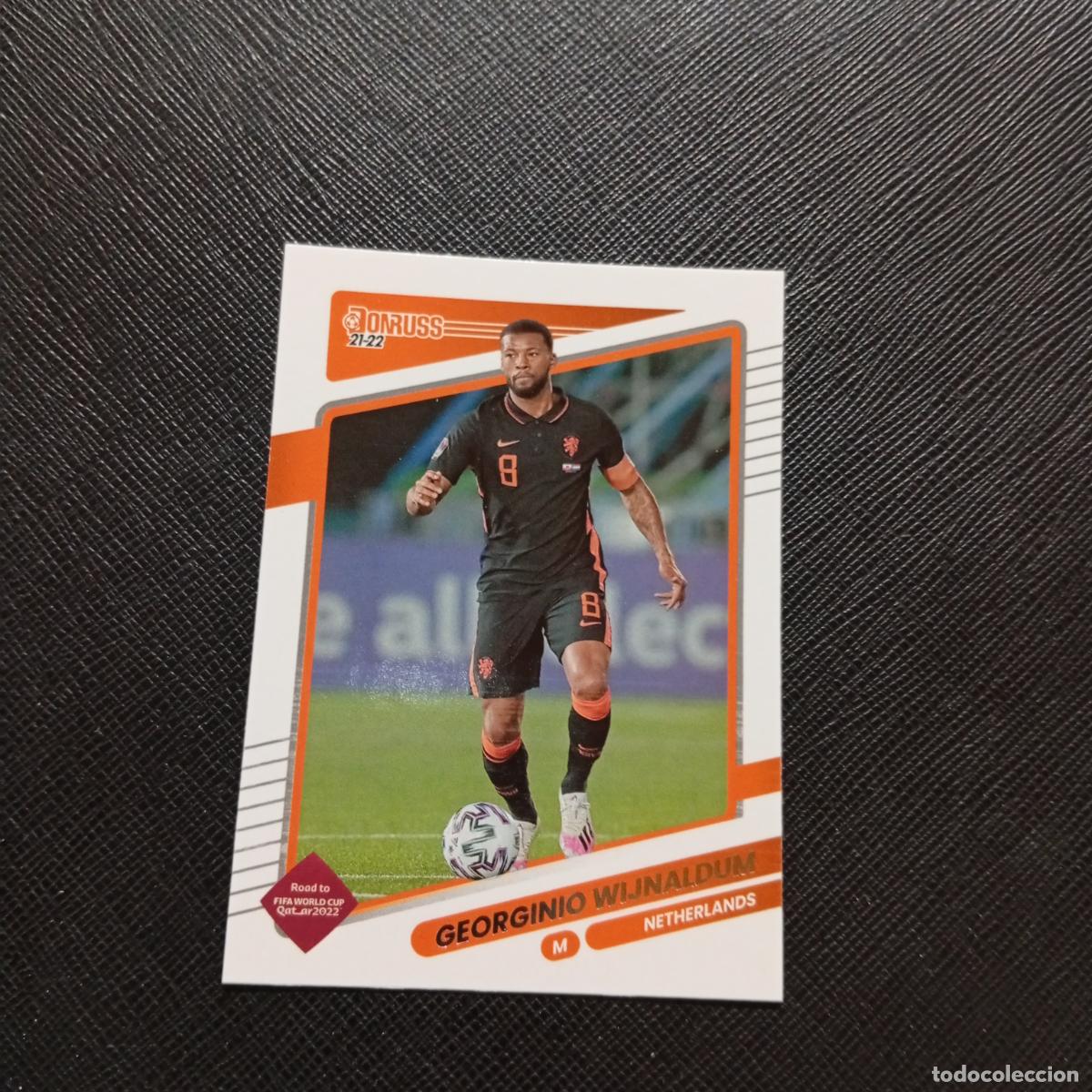 Figurine di Calcio: 99 WIJNLADUM HOLANDA DONRUSS SOCCER 21 22 MUNDIAL ROAD TO QATAR 2021 2022 - (MD2002-2) PG13