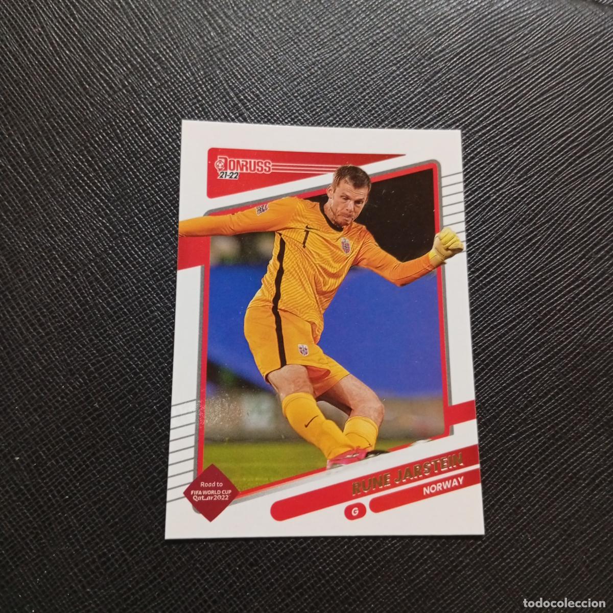 Figurine di Calcio: 101 RUNE JARSTEIN NORUEGA DONRUSS SOCCER 21 22 MUNDIAL ROAD TO QATAR 2021 2022 - (MD2002-2) PG13