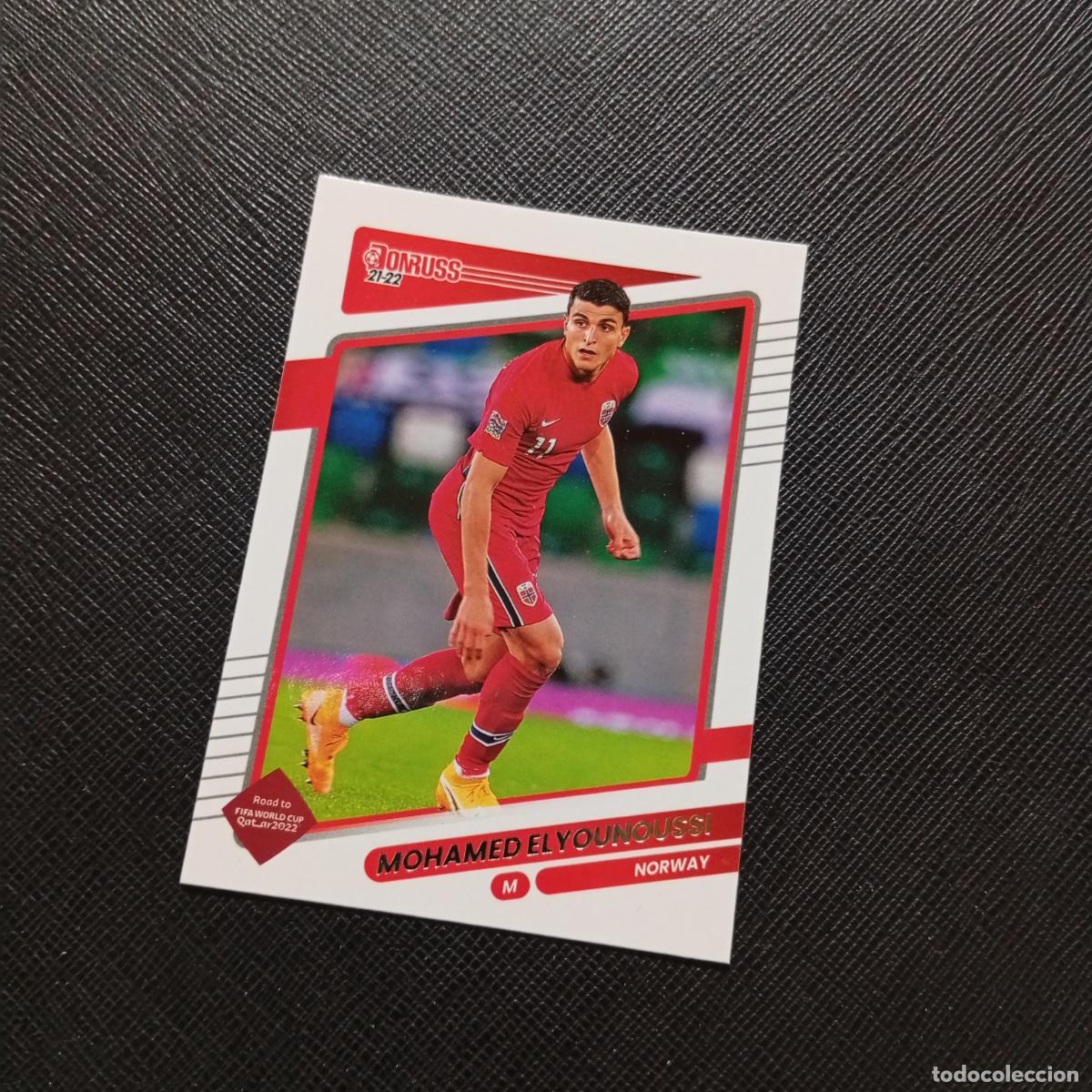 Cromos de Futebol: 102 ELYOUNOUSSI NORUEGA DONRUSS SOCCER 21 22 MUNDIAL ROAD TO QATAR 2021 2022 - (MD2002-2) PG13