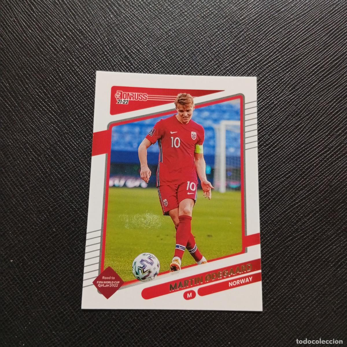 Cromos de Futebol: 103 ODEGAARD NORUEGA DONRUSS SOCCER 21 22 MUNDIAL ROAD TO QATAR 2021 2022 - (MD2002-2) PG14