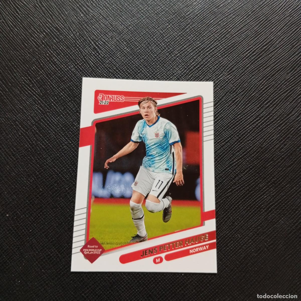 Cromos de Futebol: 104 PETTER HAUGE NORUEGA DONRUSS SOCCER 21 22 MUNDIAL ROAD TO QATAR 2021 2022 - (MD2002-2) PG14