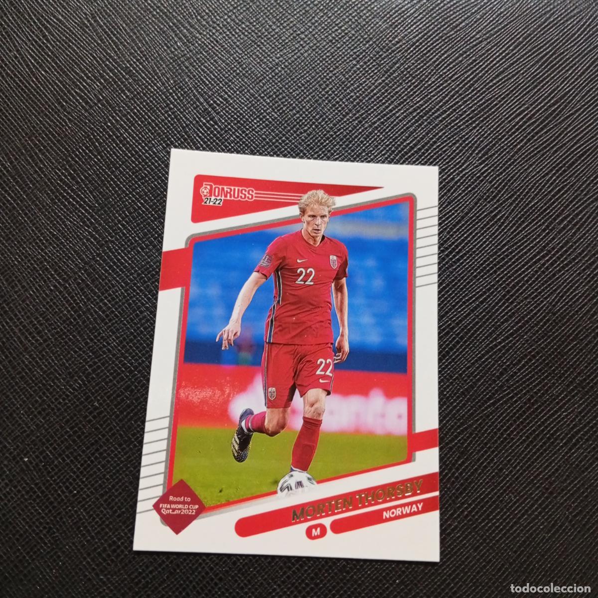 Cromos de F&uacute;tbol: 105 THORSBY NORUEGA DONRUSS SOCCER 21 22 MUNDIAL ROAD TO QATAR 2021 2022 - (MD2002-2) PG14