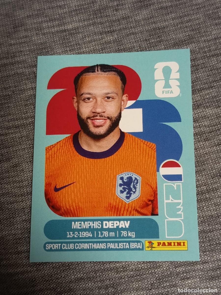 Cromos de F&uacute;tbol: DEPAY NED 17 STICKER MUNDIAL 2026 PANINI FIFA WORLD CUP NUEVO
