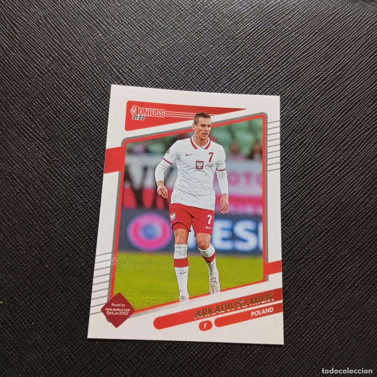 Cromos de F&uacute;tbol: 114 MILIK POLONIA DONRUSS SOCCER 21 22 MUNDIAL ROAD TO QATAR 2021 2022 - (MD2002-2) PG16