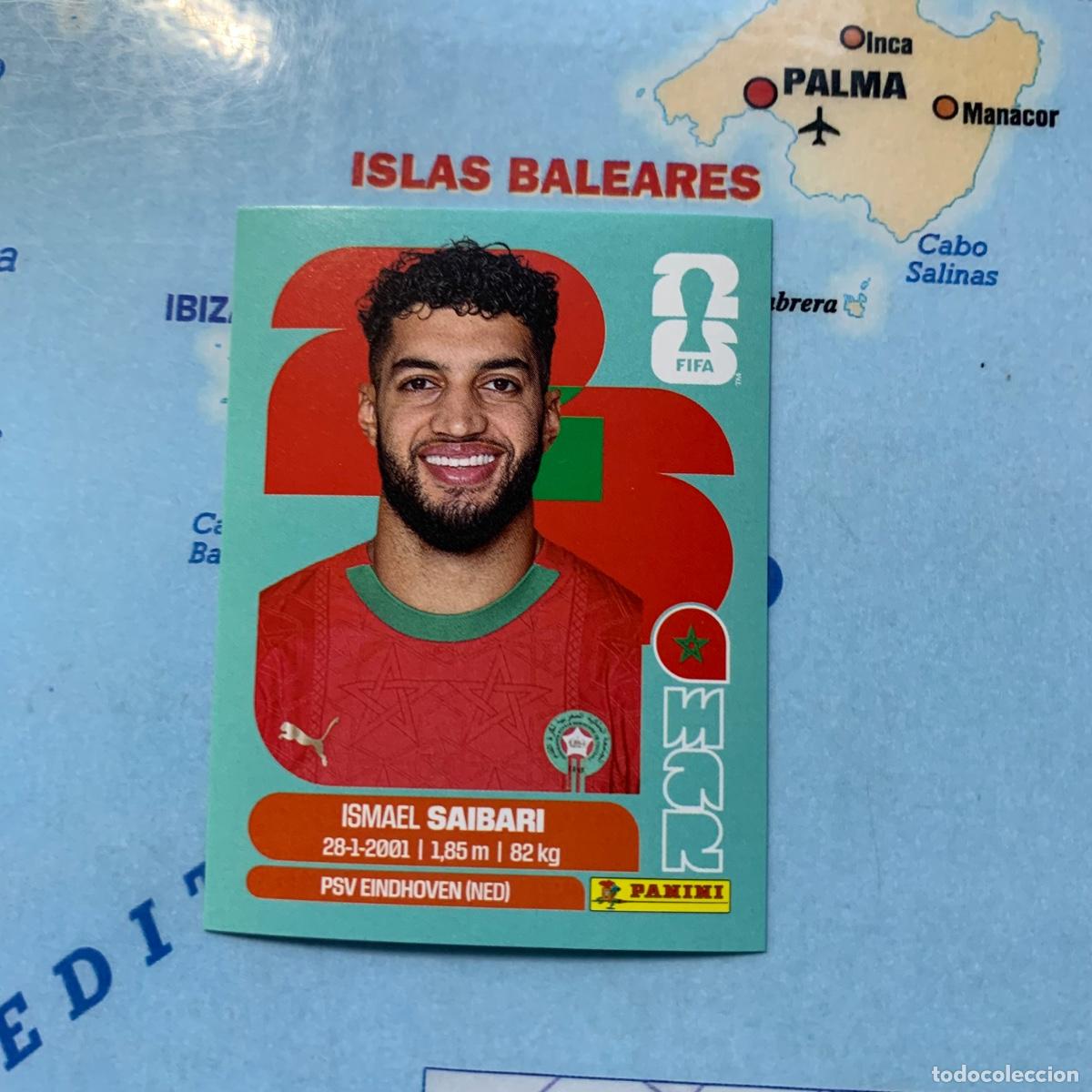 Fu&szlig;ball-Sticker: Marruecos n&uacute;mero 15 cromo panini Mundial Fifa World Cup 2026