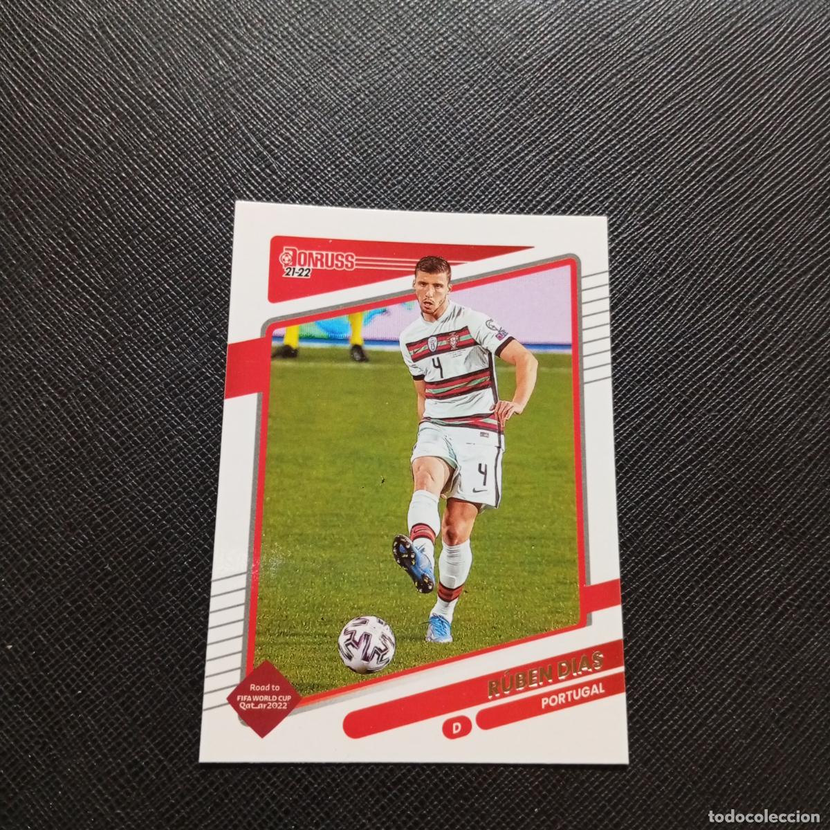 Fu&szlig;ball-Sticker: 117 RUBEN DIAS PORTUGAL DONRUSS SOCCER 21 22 MUNDIAL ROAD TO QATAR 2021 2022 - (MD2002-2) PG16