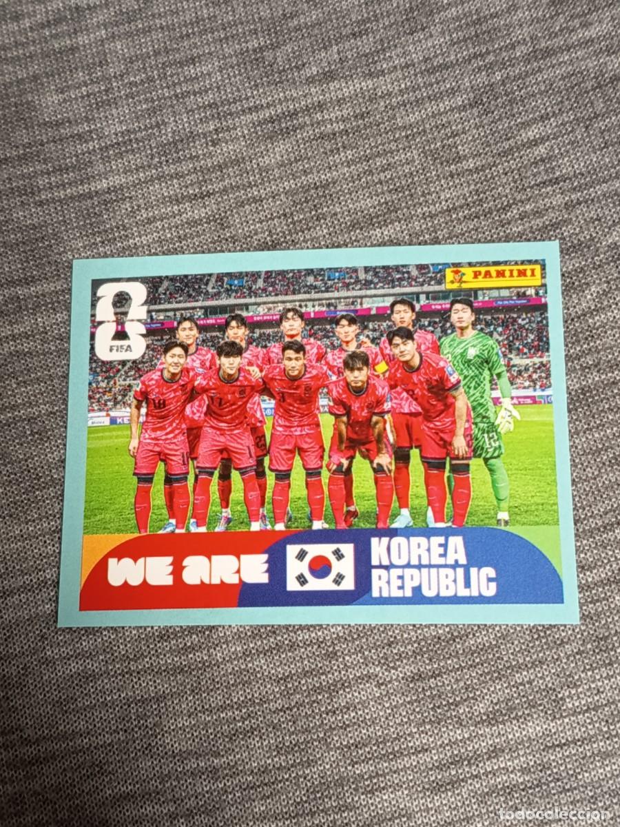 Football Stickers: ALINEACION COREA DEL SUR KOR 13 STICKER MUNDIAL 2026 PANINI FIFA WORLD CUP NUEVO