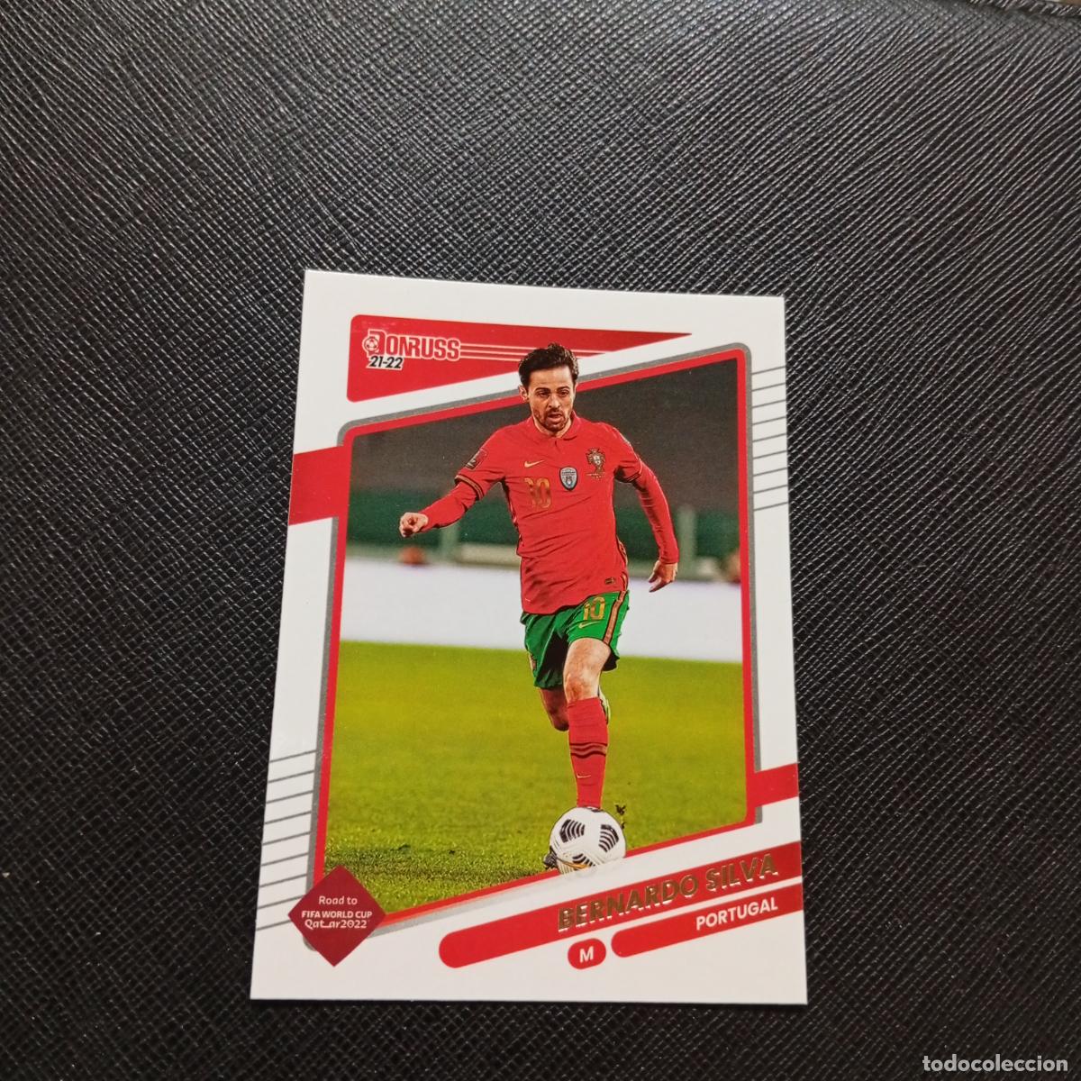 Football Stickers: 121 BERNARDO SILVA PORTUGAL DONRUSS SOCCER 21 22 MUNDIAL ROAD TO QATAR 2021 2022 - (MD2002-2) PG17
