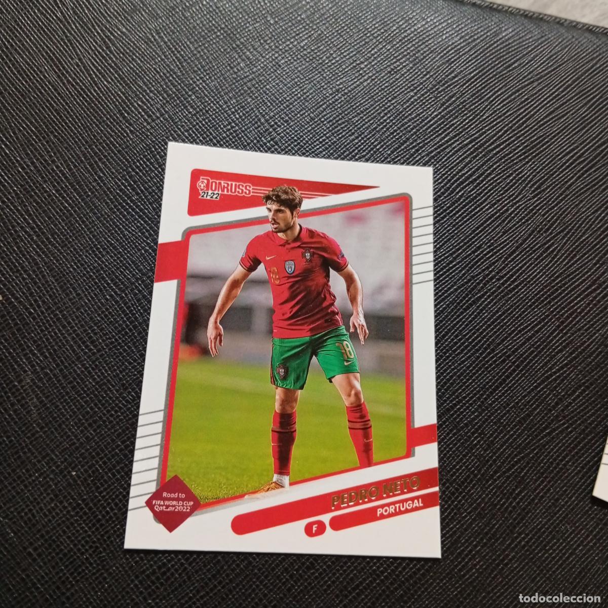 Football Stickers: 123 PEDRO NETO PORTUGAL DONRUSS SOCCER 21 22 MUNDIAL ROAD TO QATAR 2021 2022 - (MD2002-2) PG17