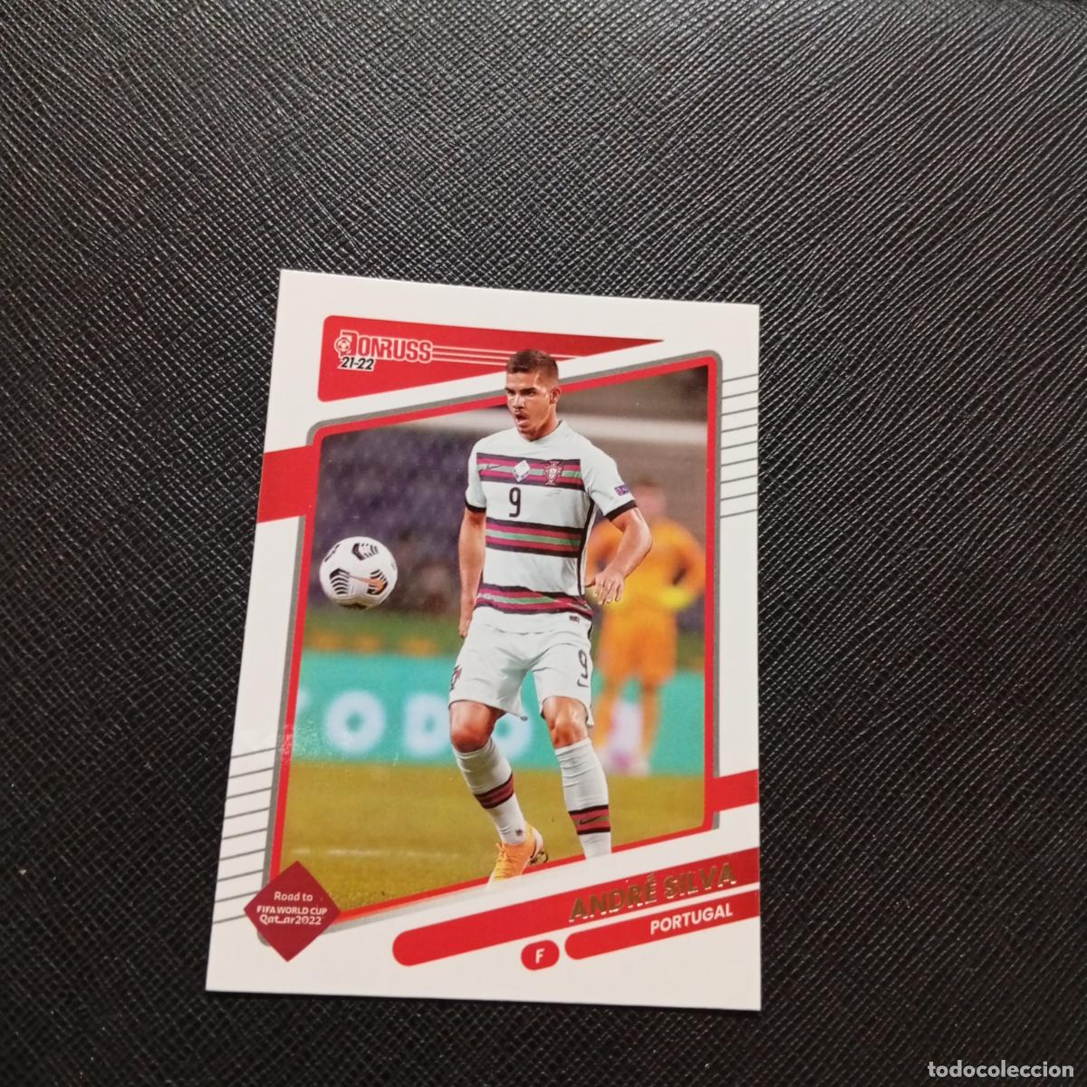 Football Stickers: 124 ANDRE SILVA PORTUGAL DONRUSS SOCCER 21 22 MUNDIAL ROAD TO QATAR 2021 2022 - (MD2002-2) PG18