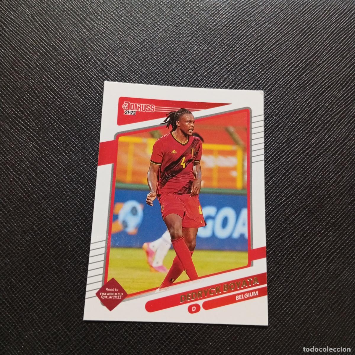 Football Stickers: 125 BOYATA BELGICA DONRUSS SOCCER 21 22 MUNDIAL ROAD TO QATAR 2021 2022 - (MD2002-2) PG18
