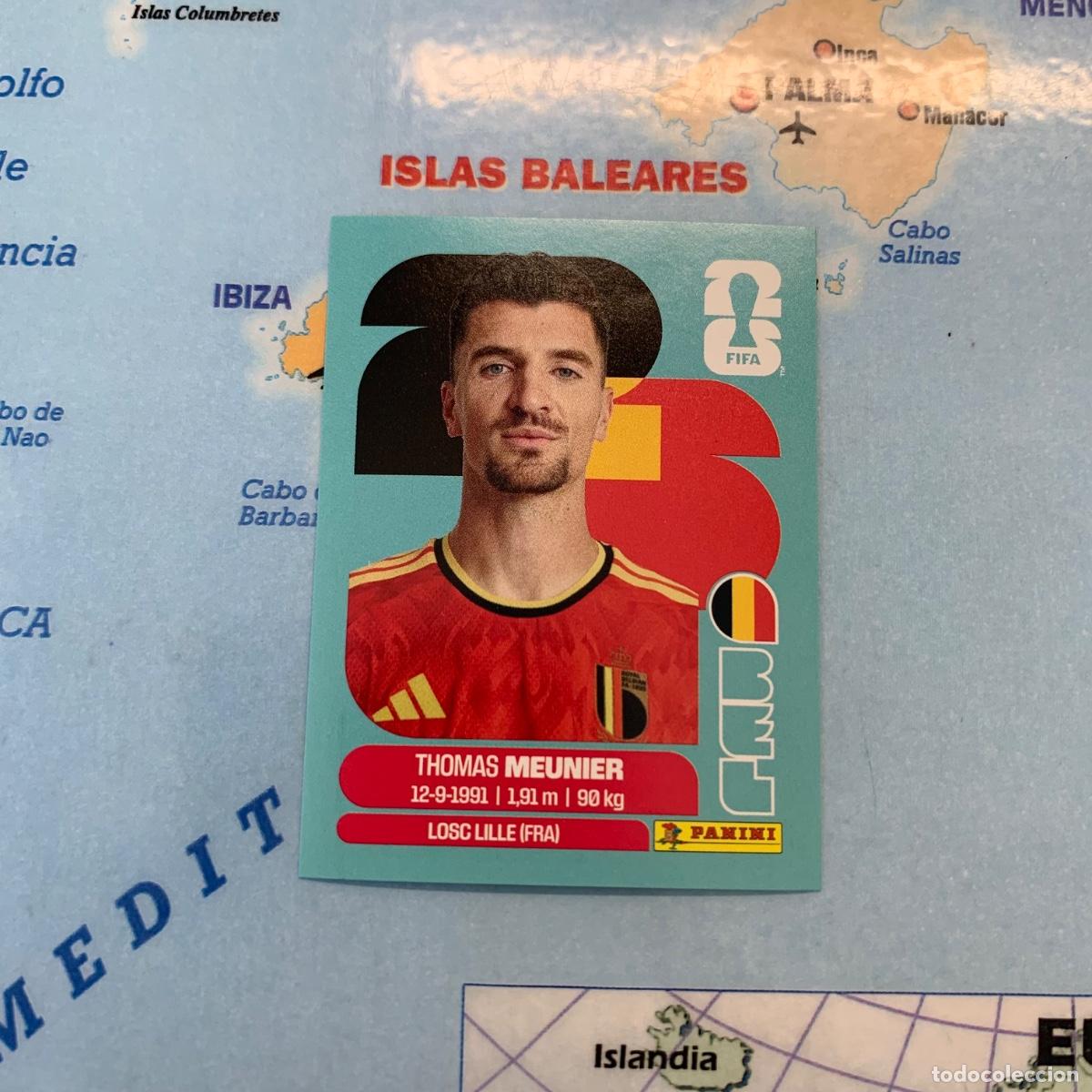 Football Stickers: B&eacute;lgica n&uacute;mero 8 cromo panini Mundial Fifa World Cup 2026