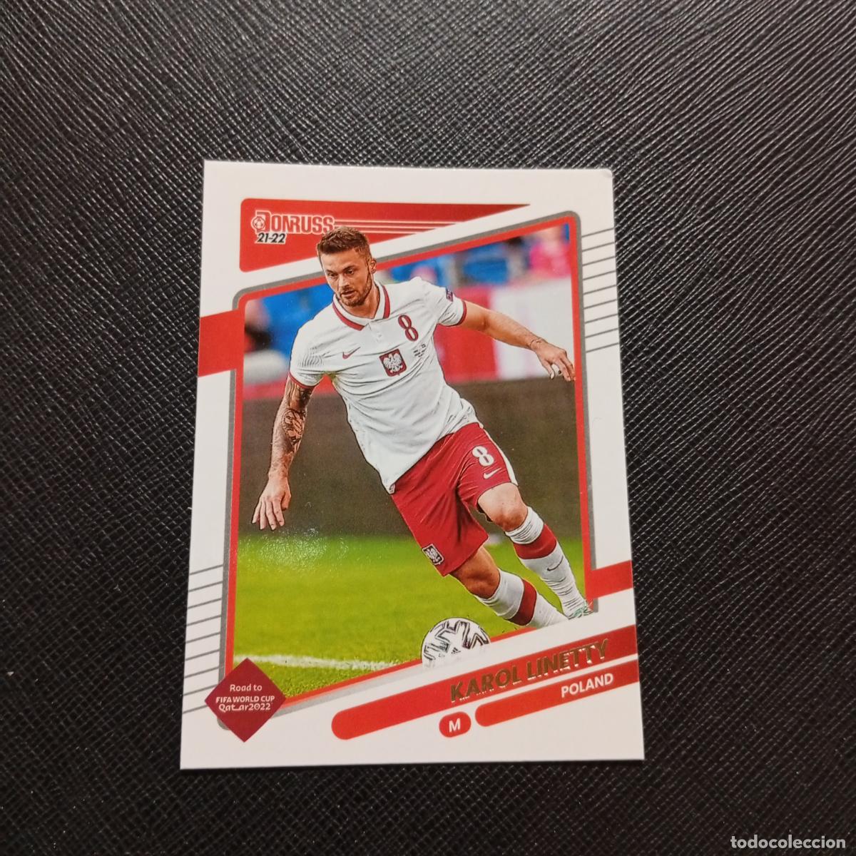 Cromos de Futebol: 127 LINETTY POLONIA DONRUSS SOCCER 21 22 MUNDIAL ROAD TO QATAR 2021 2022 - (MD2002-2) PG18