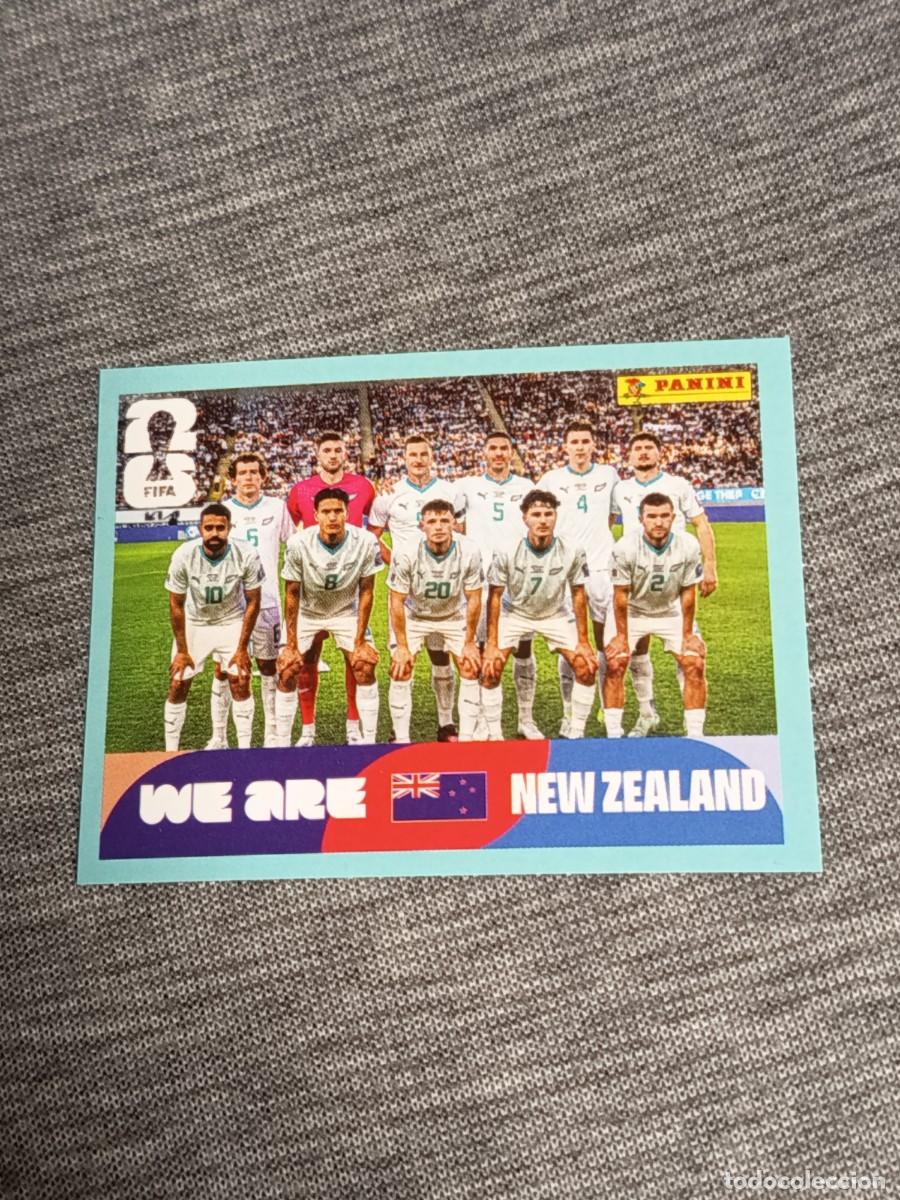 Cromos de Futebol: ALINEACION NUEVA ZELANDA NZL 13 STICKER MUNDIAL 2026 PANINI FIFA WORLD CUP NUEVO