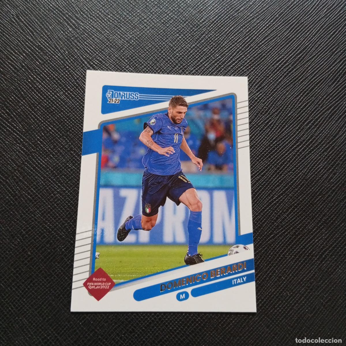 Cromos de F&uacute;tbol: 128 BERARDI ITALIA DONRUSS SOCCER 21 22 MUNDIAL ROAD TO QATAR 2021 2022 - (MD2002-2) PG18