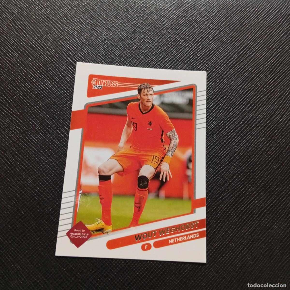 Cromos de F&uacute;tbol: 131 WEGHORST HOLANDA DONRUSS SOCCER 21 22 MUNDIAL ROAD TO QATAR 2021 2022 - (MD2002-2) PG19