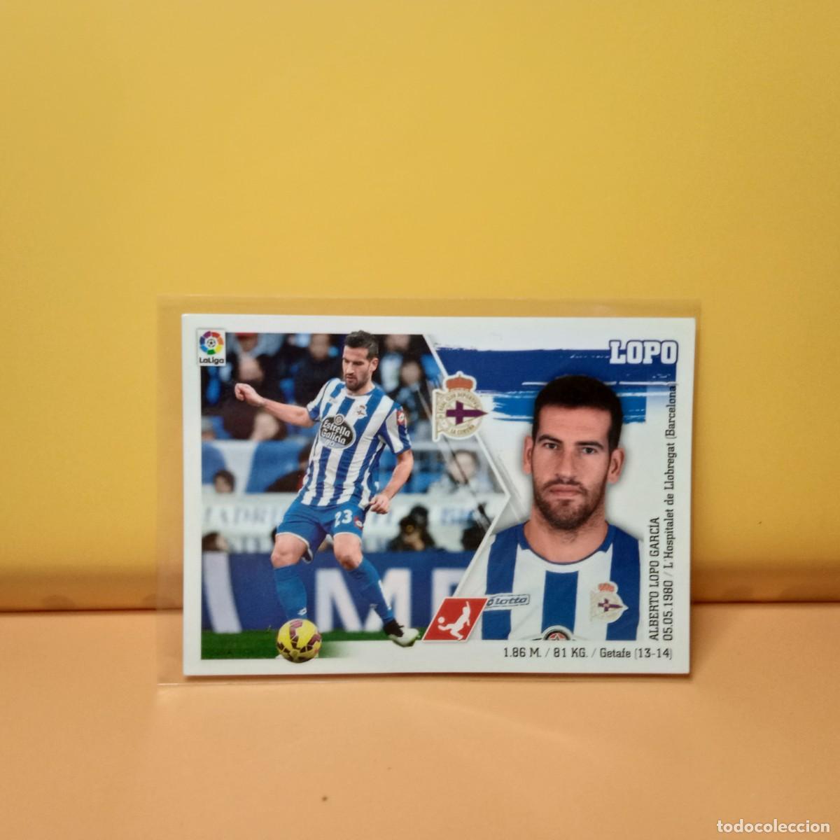 Cromos de F&uacute;tbol: EDICIONES ESTE 2015 2016 15 16 DEPORTIVO LA CORU&Ntilde;A LOPO 7