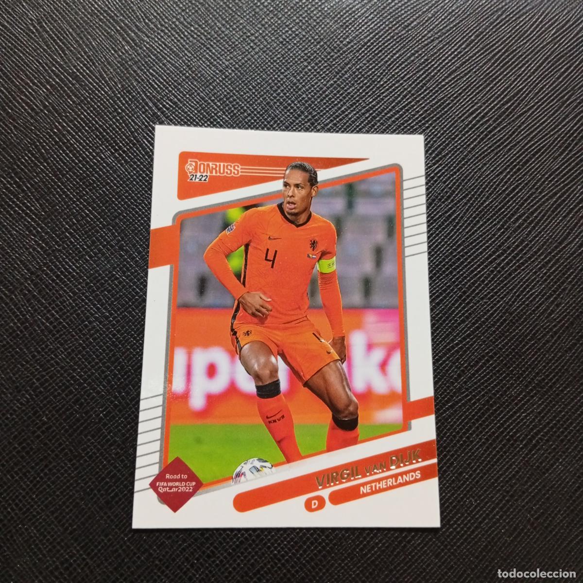 Cromos de F&uacute;tbol: 132 VAN DIJK HOLANDA DONRUSS SOCCER 21 22 MUNDIAL ROAD TO QATAR 2021 2022 - (MD2002-2) PG19