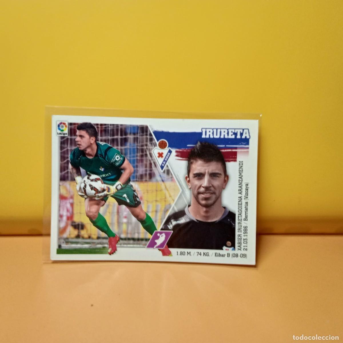 Cromos de f&uacute;tbol: EDICIONES ESTE 2015 2016 15 16 D.D EIBAR IRURETA 3 - Foto 1