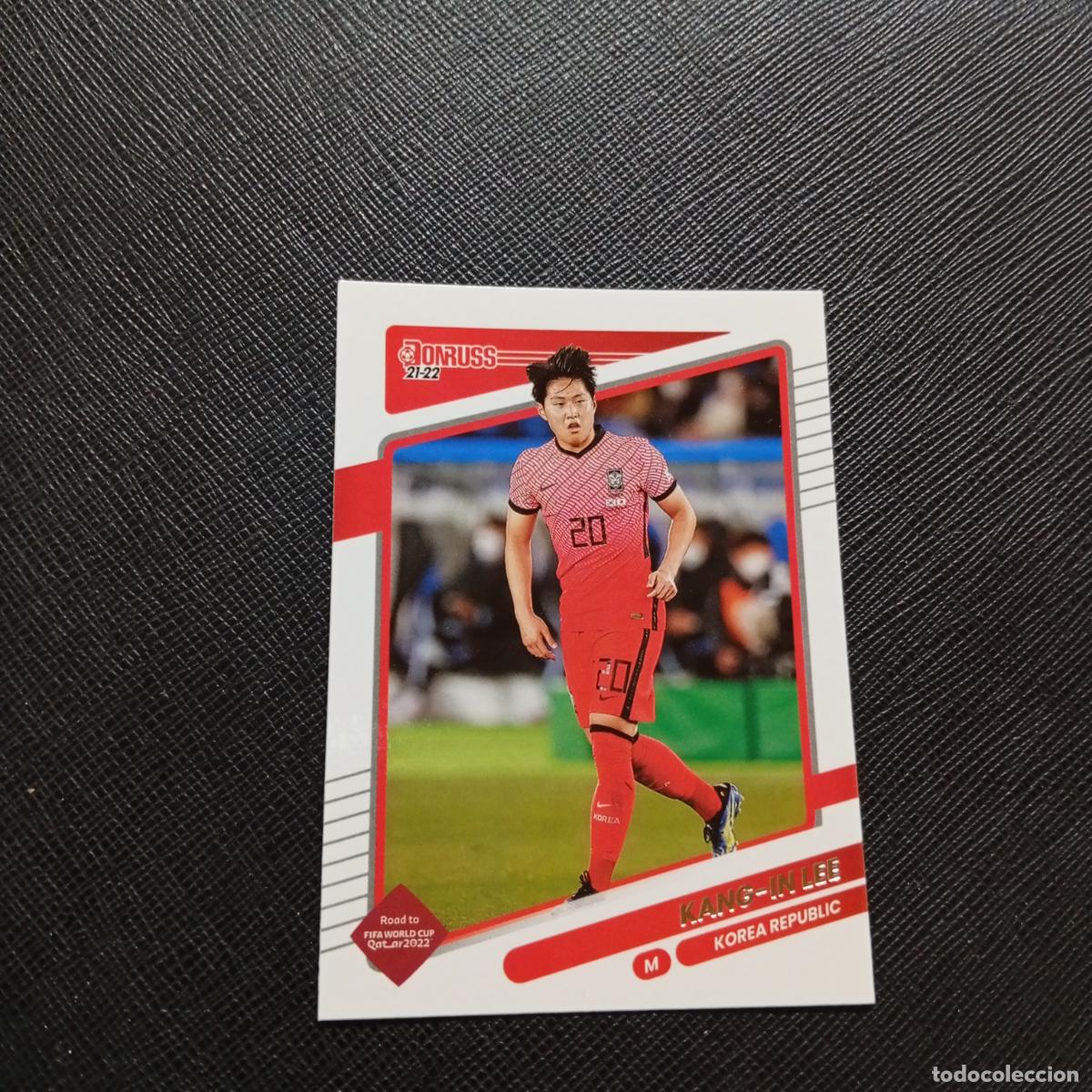 Cromos de Futebol: 135 KANG IN LEE KOREA DONRUSS SOCCER 21 22 MUNDIAL ROAD TO QATAR 2021 2022 - (MD2002-2) PG19