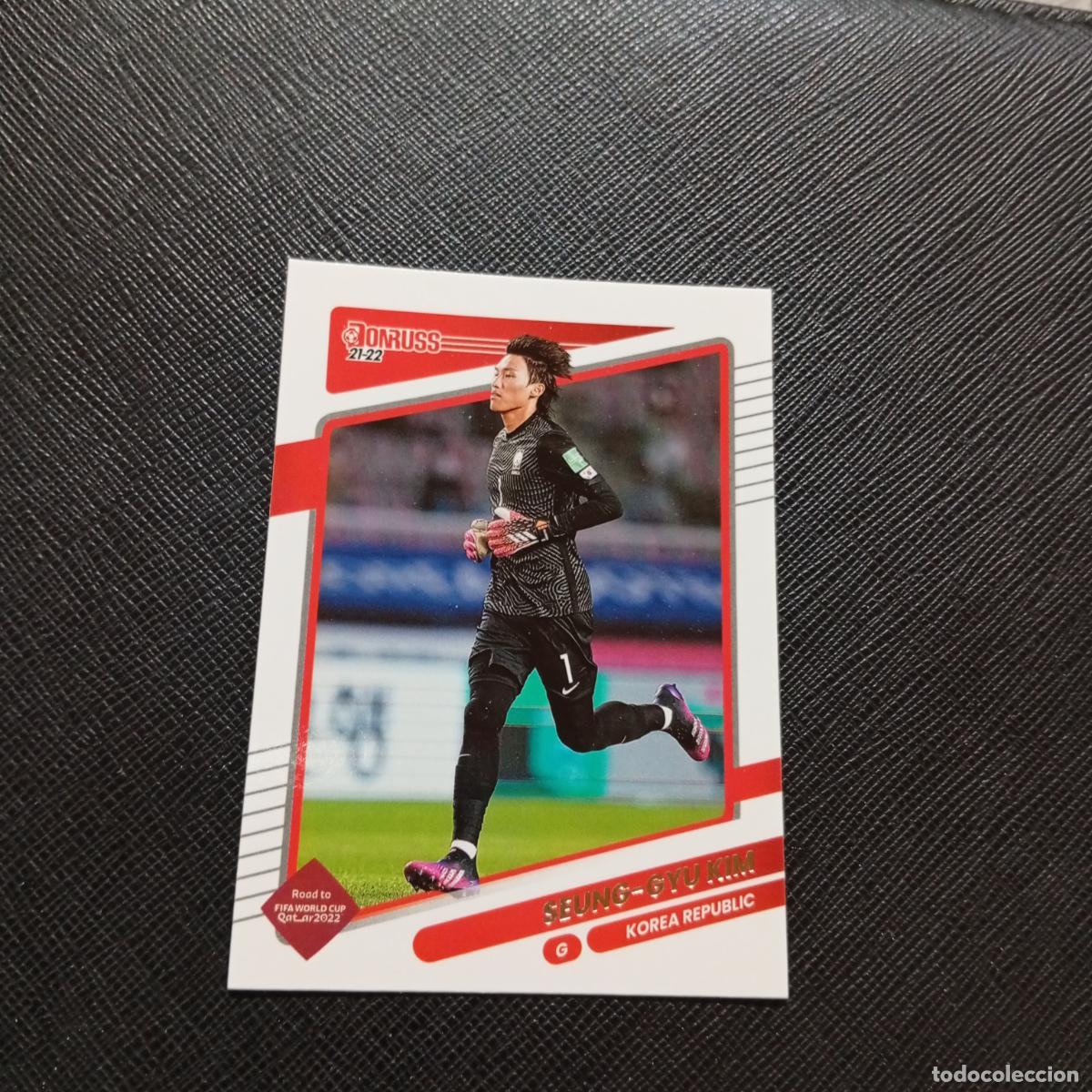 Cromos de Futebol: 136 SEUNG GYU KIM KOREA DONRUSS SOCCER 21 22 MUNDIAL ROAD TO QATAR 2021 2022 - (MD2002-2) PG19
