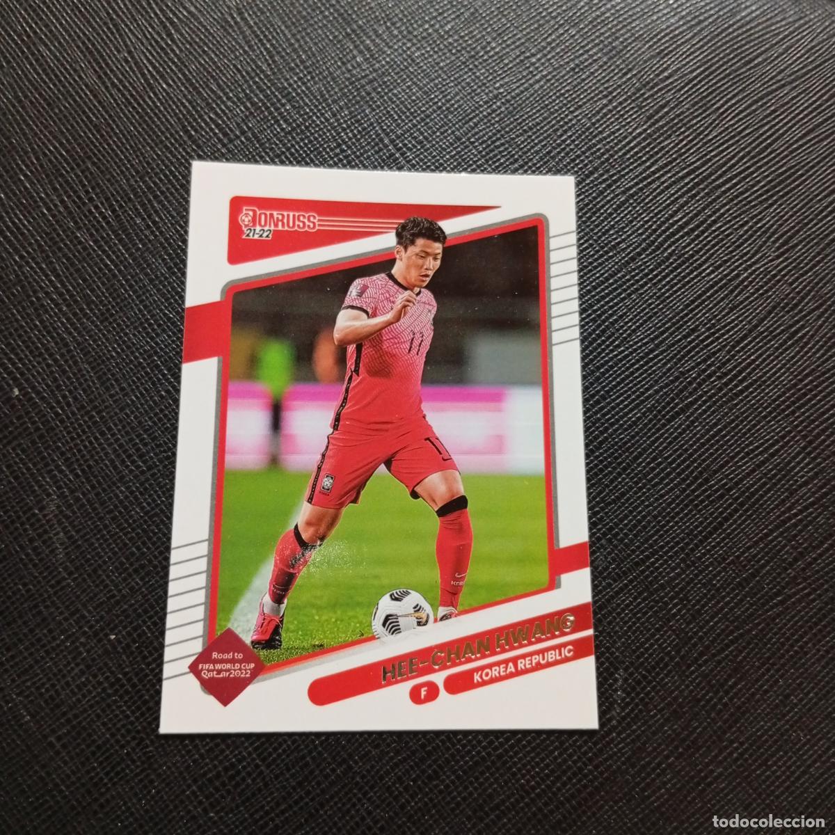 Cromos de Futebol: 137 HEE CHAN HWANG KOREA DONRUSS SOCCER 21 22 MUNDIAL ROAD TO QATAR 2021 2022 - (MD2002-2) PG19