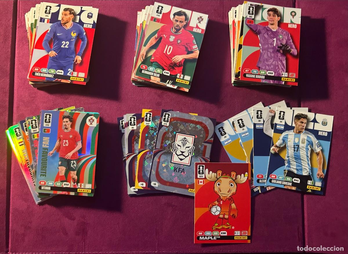 Fu&szlig;ball-Sticker: Lote 100 CROMOS Adrenalyn XL FIFA WORLD CUP 2026 - COLECCI&Oacute;N Mundial