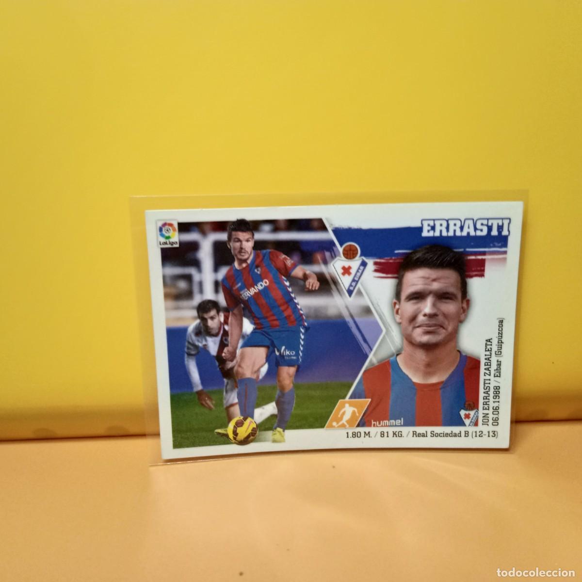 Cromos de f&uacute;tbol: EDICIONES ESTE 2015 2016 15 16 D.D EIBAR ERRASTI 12 - Foto 1