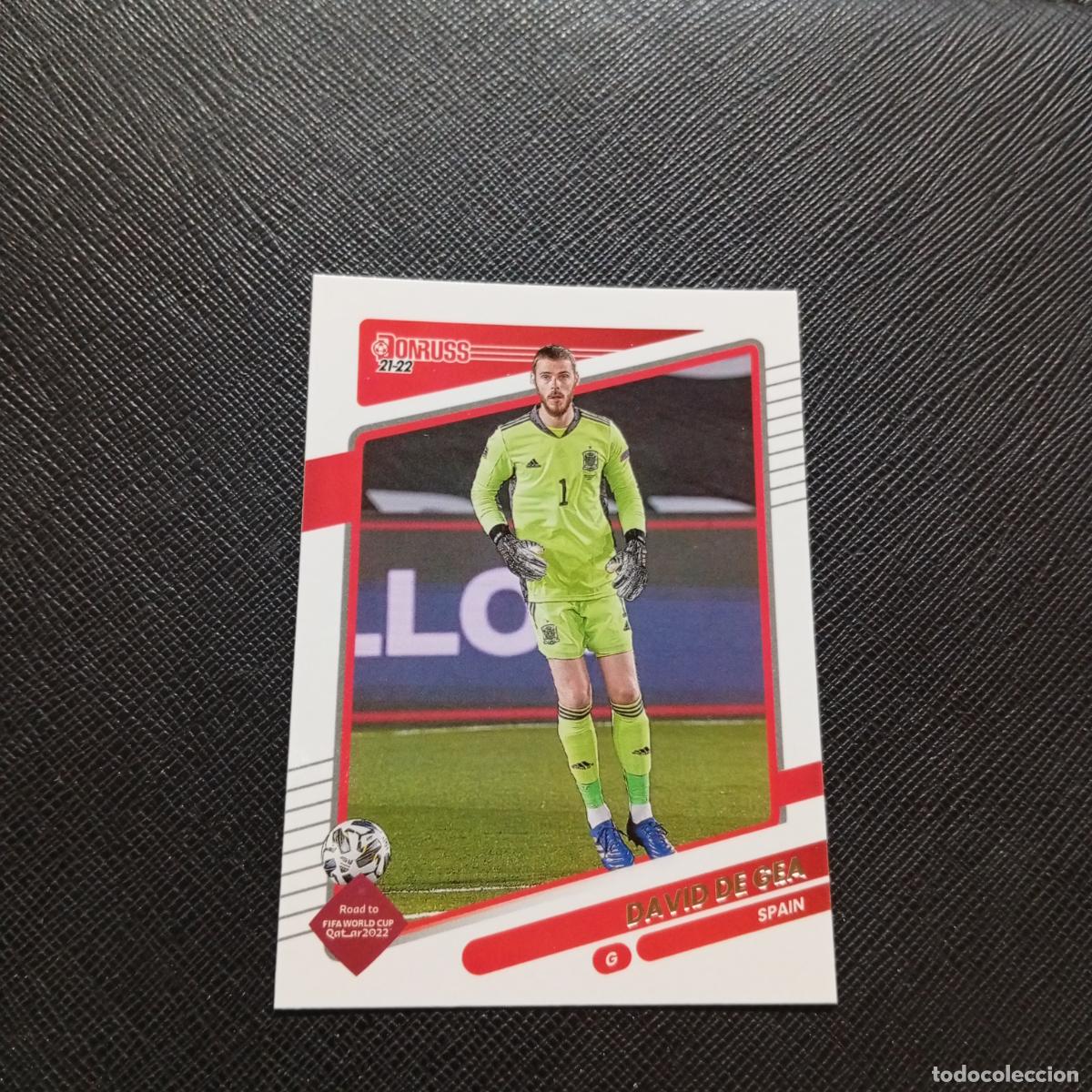 Cromos de F&uacute;tbol: 142 DE GEA ESPA&Ntilde;A DONRUSS SOCCER 21 22 MUNDIAL ROAD TO QATAR 2021 2022 - (MD2002-2) PG20