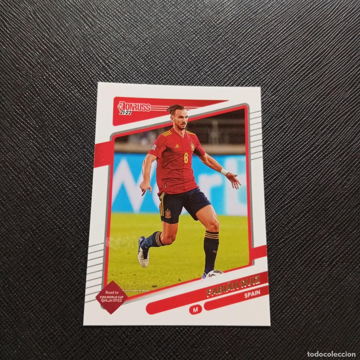 Cromos de F&uacute;tbol: 143 FABIAN RUIZ ESPA&Ntilde;A DONRUSS SOCCER 21 22 MUNDIAL ROAD TO QATAR 2021 2022 - (MD2002-2) PG20